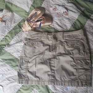 Cute summer cargo skirt